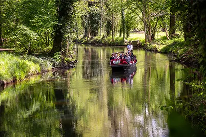 Kahnfahrt in Burg (Spreewald)